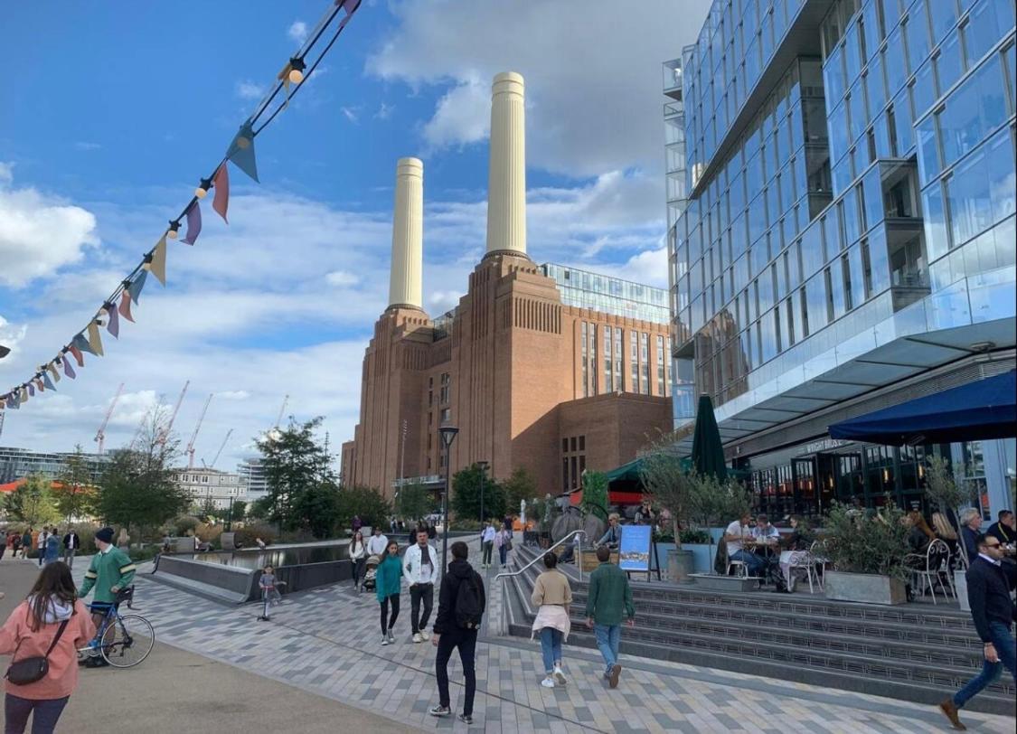 Central Location! Double Bedroom 2 Mins Walk From Battersea Power Underground Station! London Exterior photo